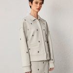 Star embroidered short jacket - SHICCACHE