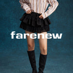 Tiered Lace Mini Skirt - SHICCACHE