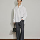 Timeless Oversized Cotton Shirt - SHICCACHE