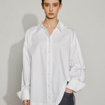 Timeless Oversized Cotton Shirt - SHICCACHE