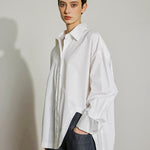 Timeless Oversized Cotton Shirt - SHICCACHE