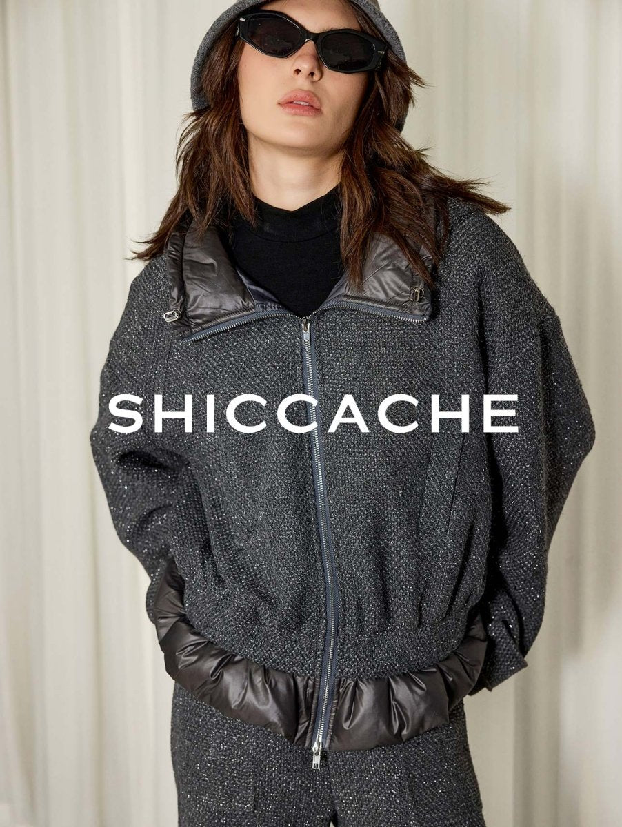 Tweed Two - Piece Set in Grey - SHICCACHE