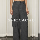 Tweed Two - Piece Set in Grey - SHICCACHE