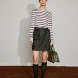 Urban Utility Denim Mini Skirt - SHICCACHE