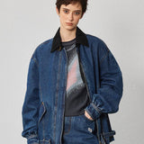 vintage denim jacket - SHICCACHE