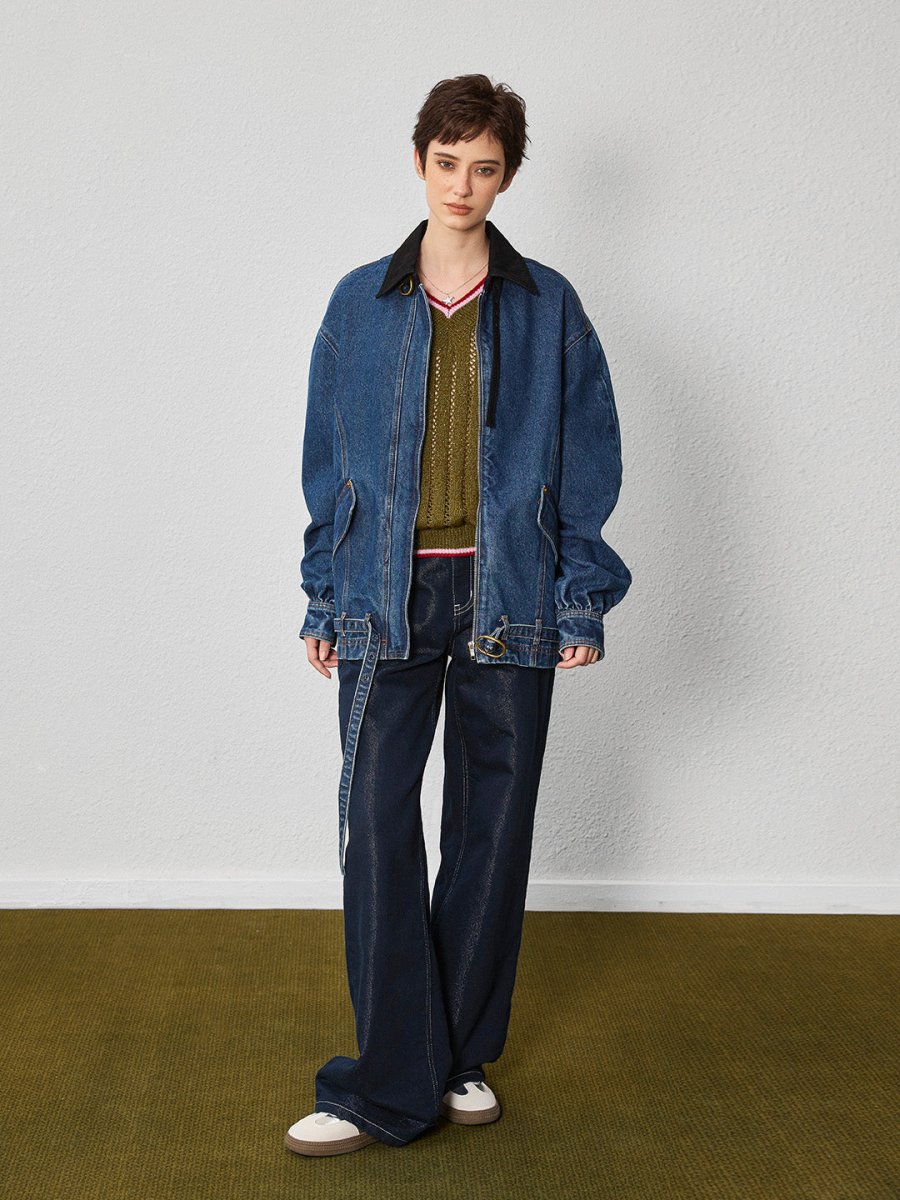 vintage denim jacket - SHICCACHE