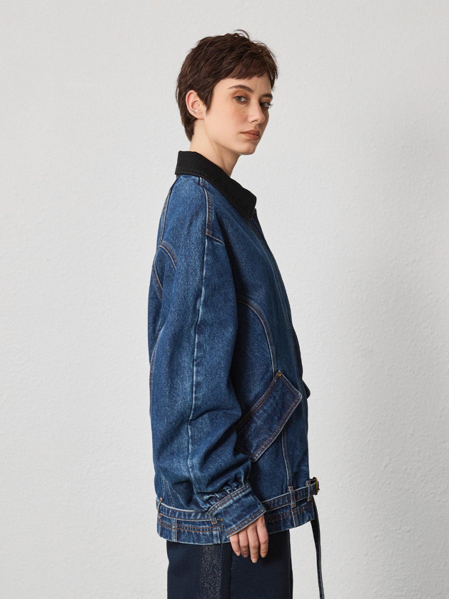 vintage denim jacket - SHICCACHE