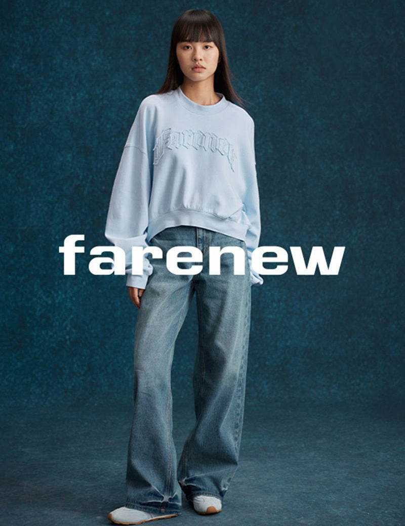 Washed Denim Belted Trousers - SHICCACHE