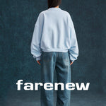 Washed Denim Belted Trousers - SHICCACHE