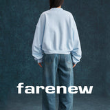 Washed Denim Belted Trousers - SHICCACHE
