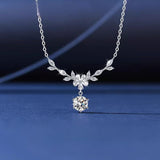 Zirconia Blossom Necklace - SHICCACHE