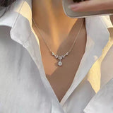 Zirconia Blossom Necklace - SHICCACHE